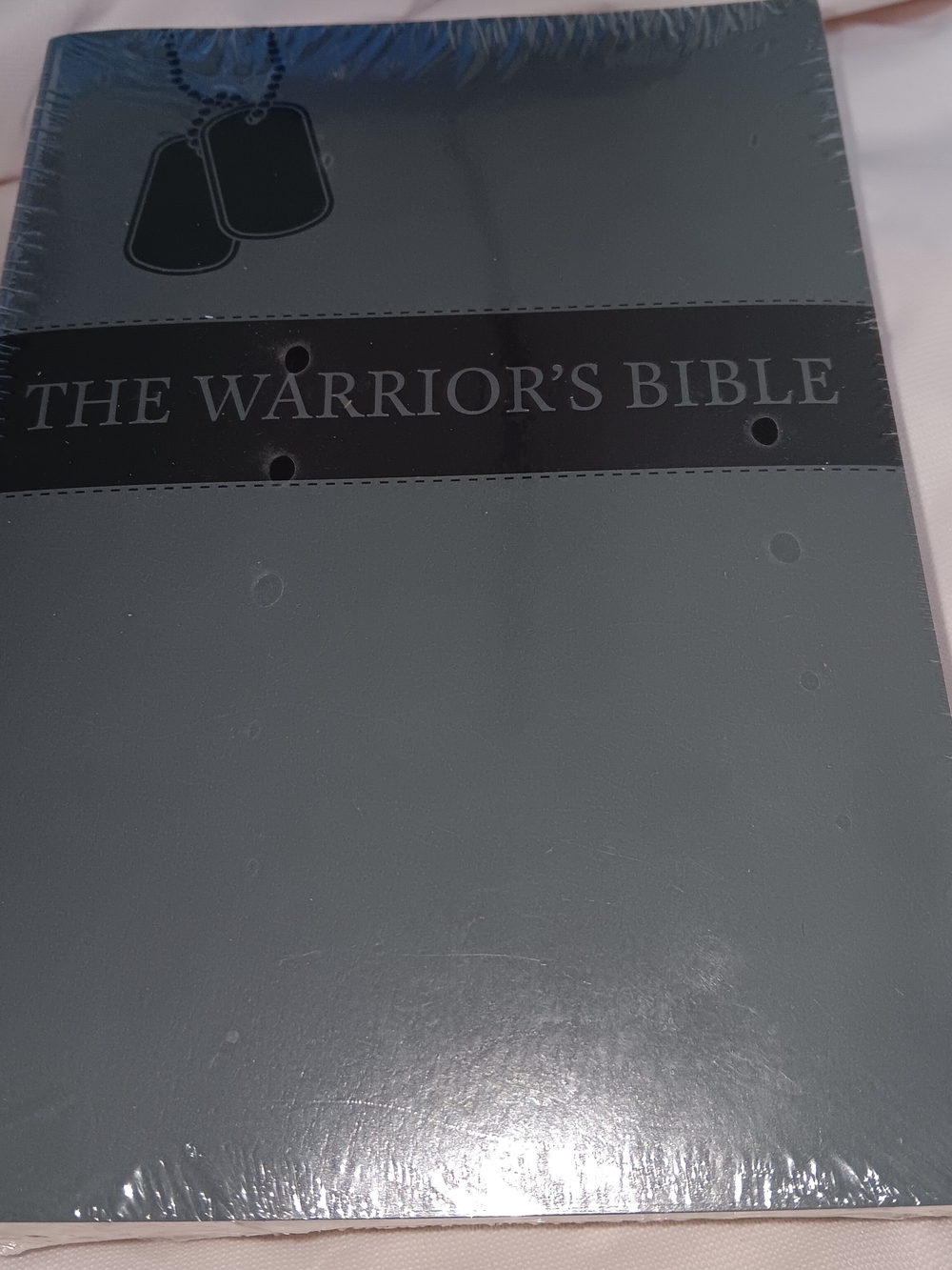 The Warriors Bible NKJV for Military Community Gray Life Publisher - NEW SEALED